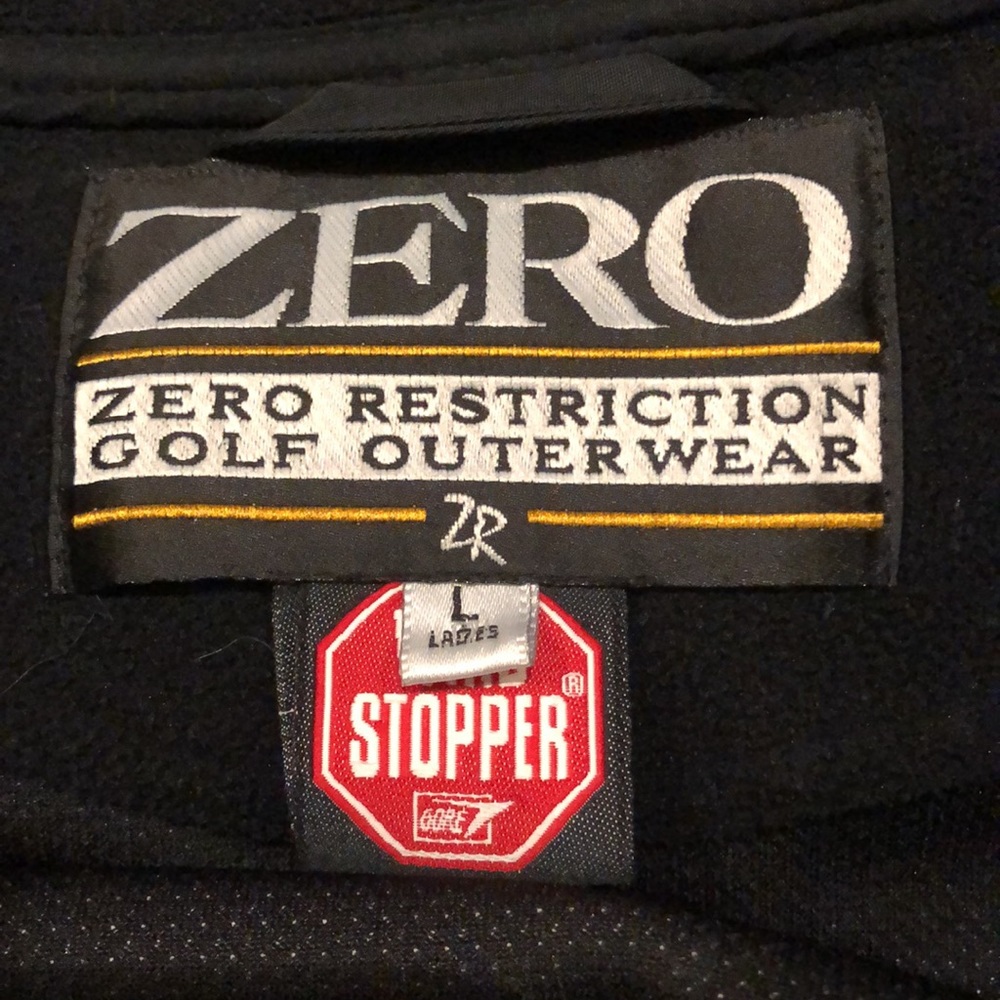 Zero Restriction Golf Quarter Zip Windstopper Jb-7 - image 3